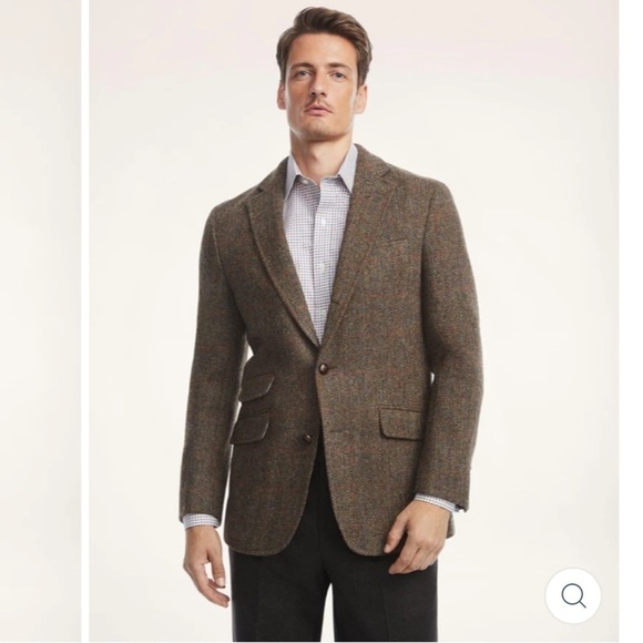 BOSS Hugo Boss Vintage Classic-Fit Sport Single Breasted Coat Jacket Sz 50R - Picture 2 of 16